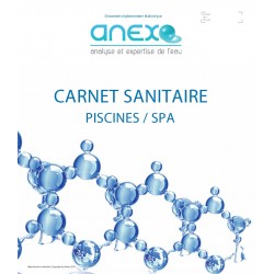 Carnet Sanitaire PISCINE/SPA "Saisonnier" 