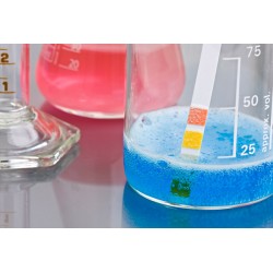 Bandelette pH 1 à pH 14 - 3 tampons