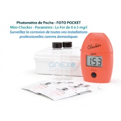 Mini-photomètre FER 0 à 5 mg/l Checker