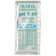 10 sachets de 20 ml Solution tampon pH 7 pour étalonnage 