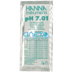 10 sachets de 20 ml Solution tampon pH 7 (avec certificat d'analyse)