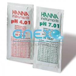 2 x 5 sachets - Solution tampon pH 4 et pH 7