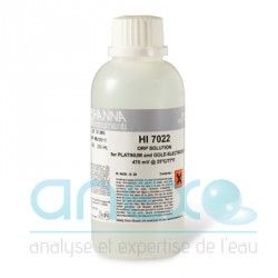 250 ml - Solution REDOX 470mV (étalonnage calibration ORP (HI 7022M)