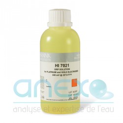 REDOX Solution d'étalonnage et de calibration ORP 240mV 500 ml (HI 7021L)