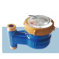 Compteur d'eau VERTICAL à impulsions EAU FROIDE "H2O"